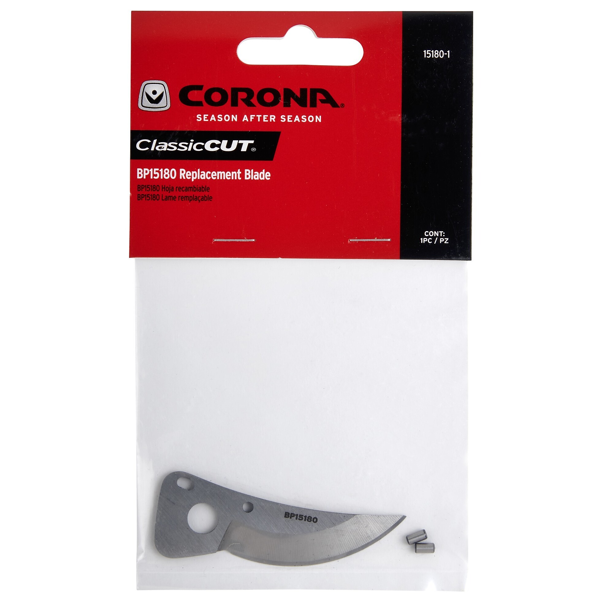 Corona Replacement Blade for Bypass Pruners — Super Duty, 3in. Cut Capacity, Model# 15180-1